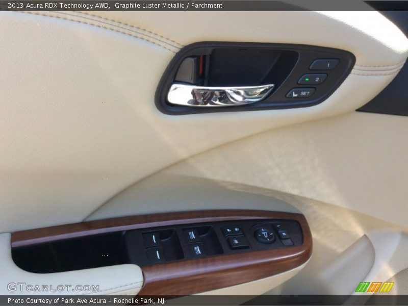 Graphite Luster Metallic / Parchment 2013 Acura RDX Technology AWD