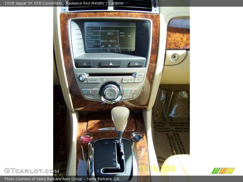 Radiance Red Metallic / Caramel 2008 Jaguar XK XK8 Convertible