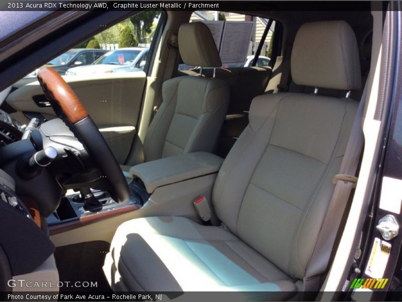 Graphite Luster Metallic / Parchment 2013 Acura RDX Technology AWD
