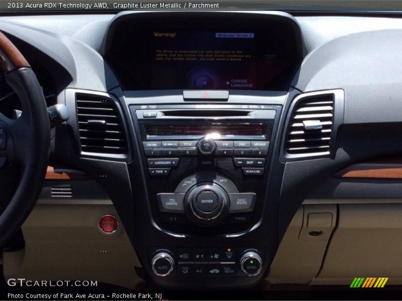 Graphite Luster Metallic / Parchment 2013 Acura RDX Technology AWD