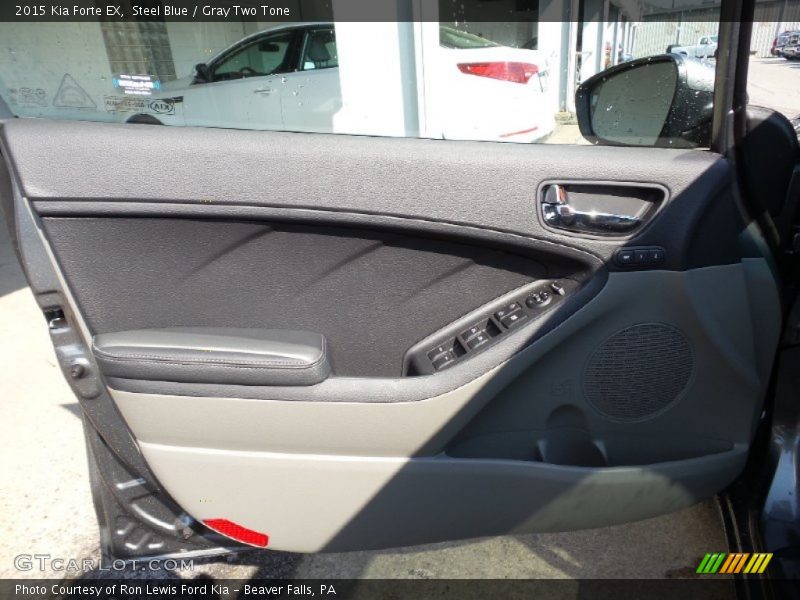 Steel Blue / Gray Two Tone 2015 Kia Forte EX