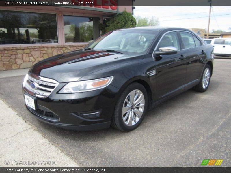 Ebony Black / Light Stone 2012 Ford Taurus Limited