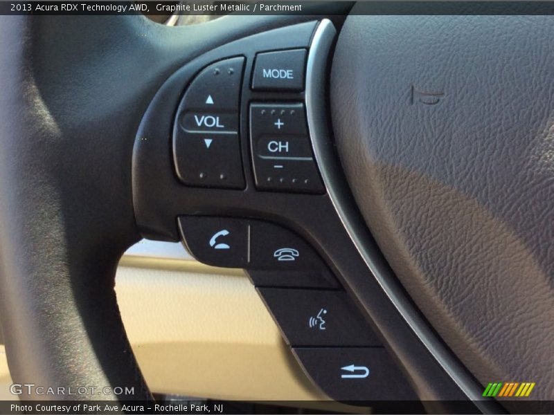 Graphite Luster Metallic / Parchment 2013 Acura RDX Technology AWD