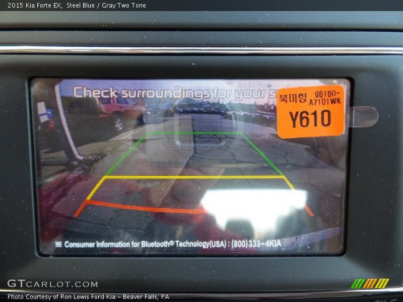 Steel Blue / Gray Two Tone 2015 Kia Forte EX