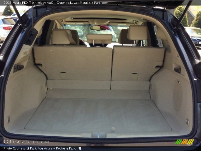 Graphite Luster Metallic / Parchment 2013 Acura RDX Technology AWD