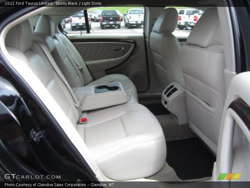 Ebony Black / Light Stone 2012 Ford Taurus Limited