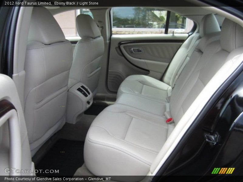 Ebony Black / Light Stone 2012 Ford Taurus Limited