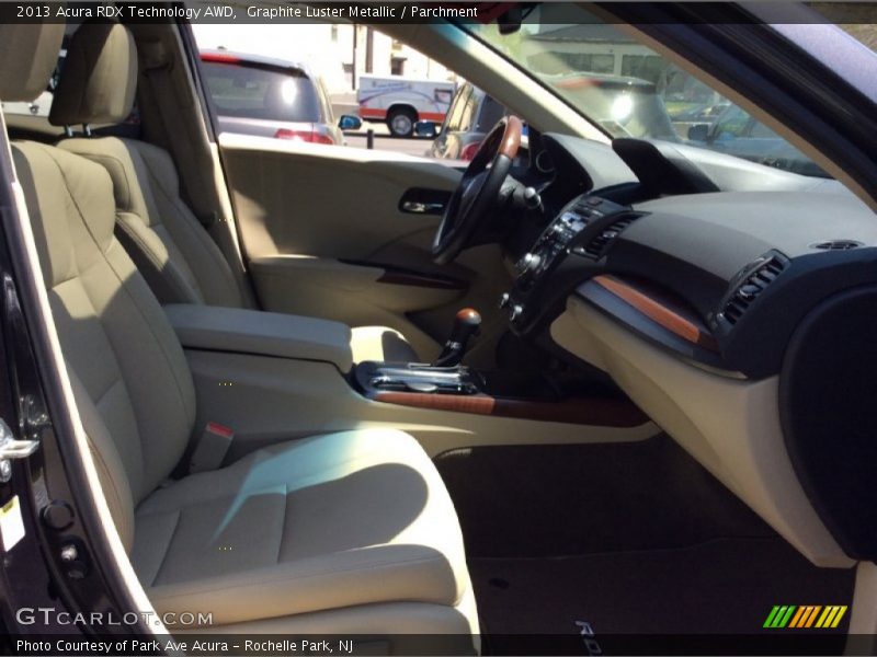 Graphite Luster Metallic / Parchment 2013 Acura RDX Technology AWD