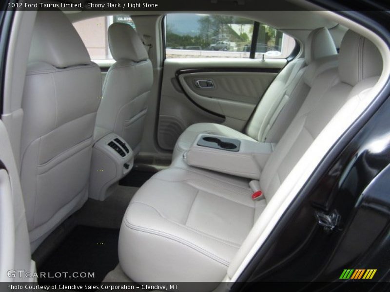 Ebony Black / Light Stone 2012 Ford Taurus Limited