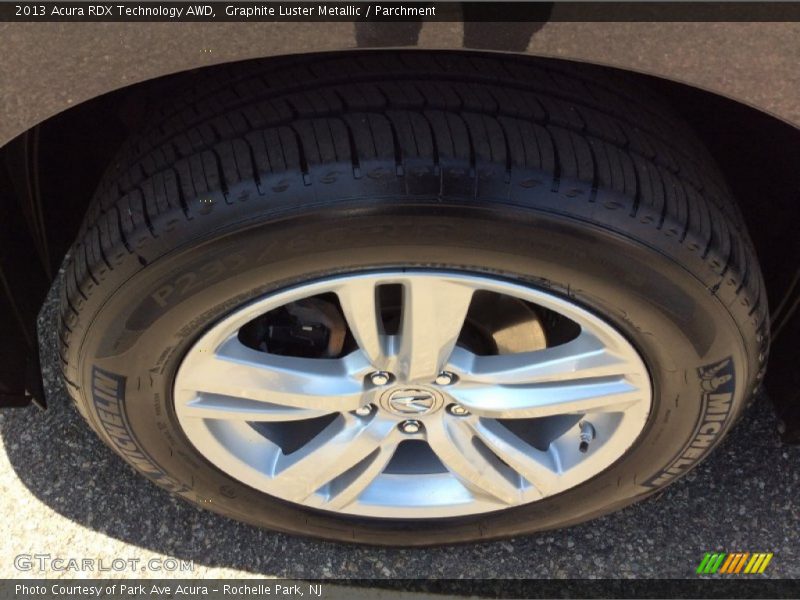 Graphite Luster Metallic / Parchment 2013 Acura RDX Technology AWD