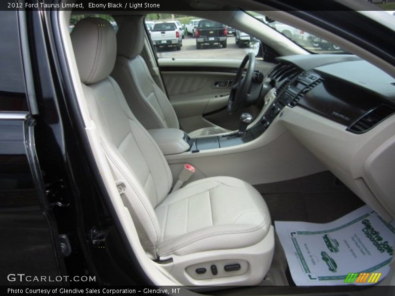 Ebony Black / Light Stone 2012 Ford Taurus Limited