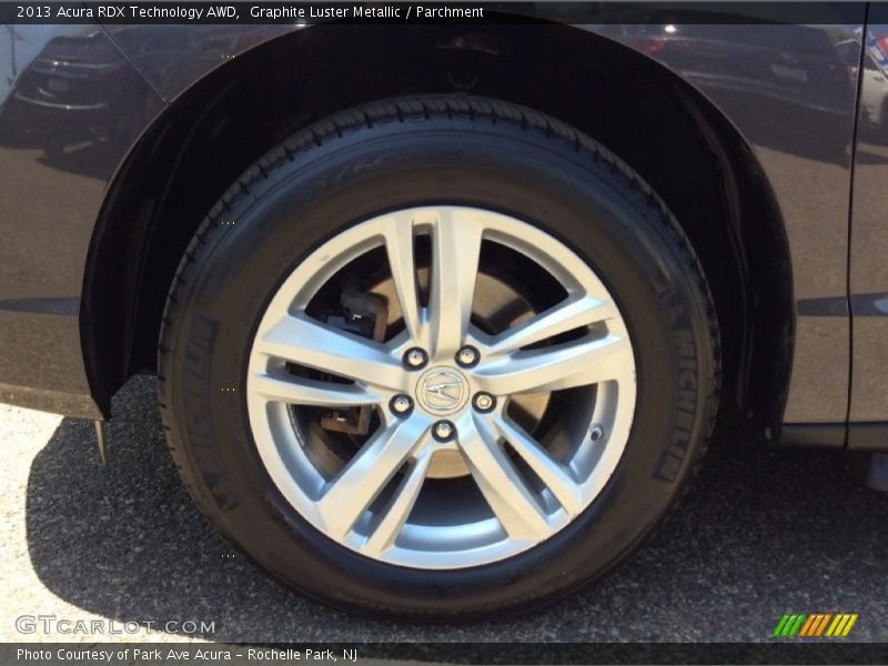 Graphite Luster Metallic / Parchment 2013 Acura RDX Technology AWD