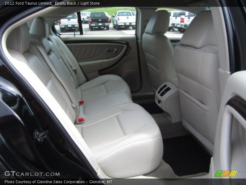 Ebony Black / Light Stone 2012 Ford Taurus Limited