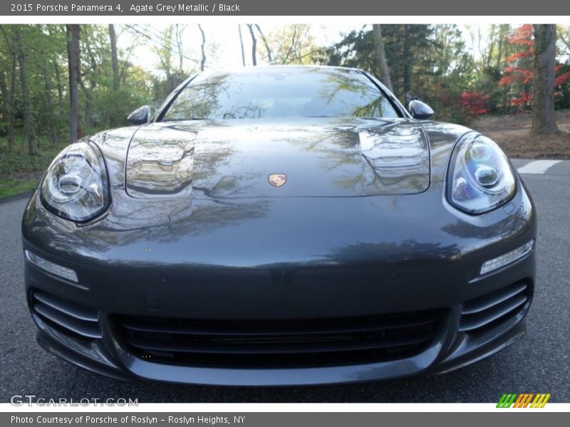 Agate Grey Metallic / Black 2015 Porsche Panamera 4