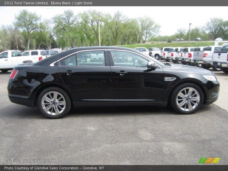 Ebony Black / Light Stone 2012 Ford Taurus Limited