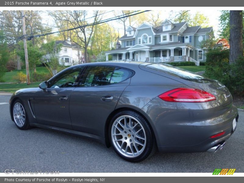 Agate Grey Metallic / Black 2015 Porsche Panamera 4