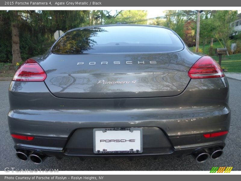 Agate Grey Metallic / Black 2015 Porsche Panamera 4