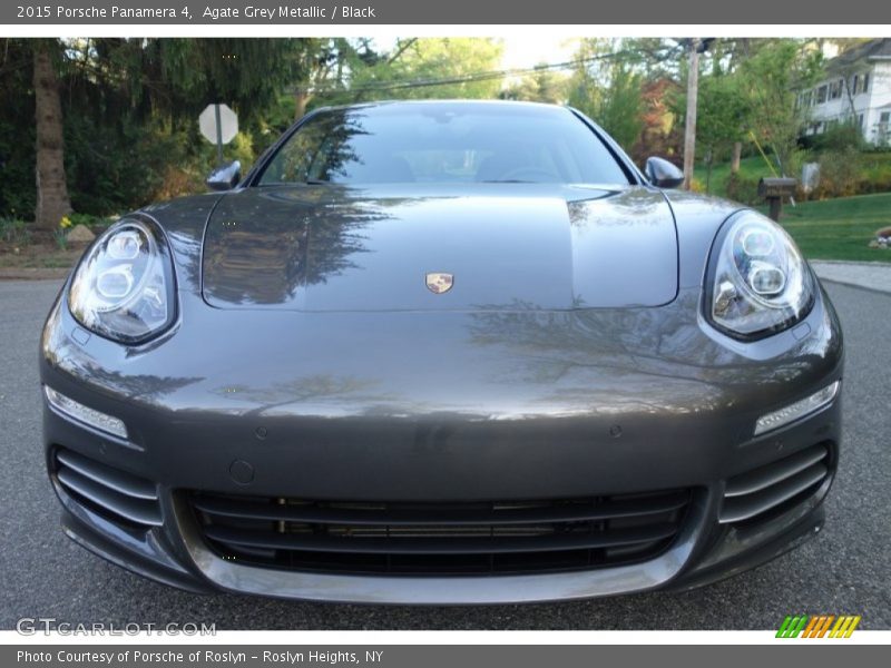 Agate Grey Metallic / Black 2015 Porsche Panamera 4