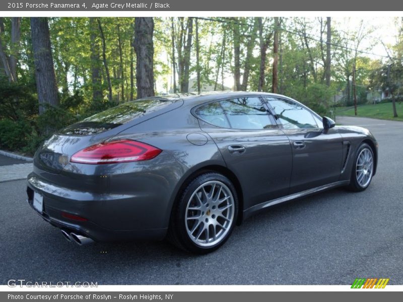 Agate Grey Metallic / Black 2015 Porsche Panamera 4