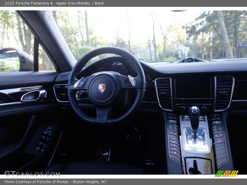 Agate Grey Metallic / Black 2015 Porsche Panamera 4