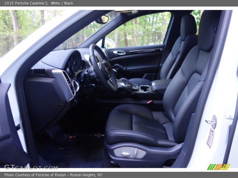White / Black 2015 Porsche Cayenne S