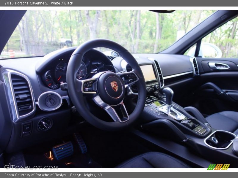 White / Black 2015 Porsche Cayenne S