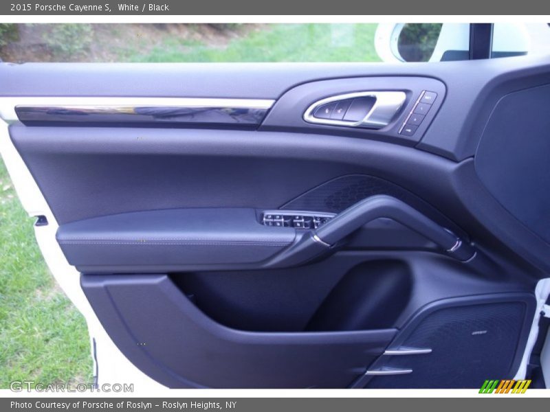 White / Black 2015 Porsche Cayenne S