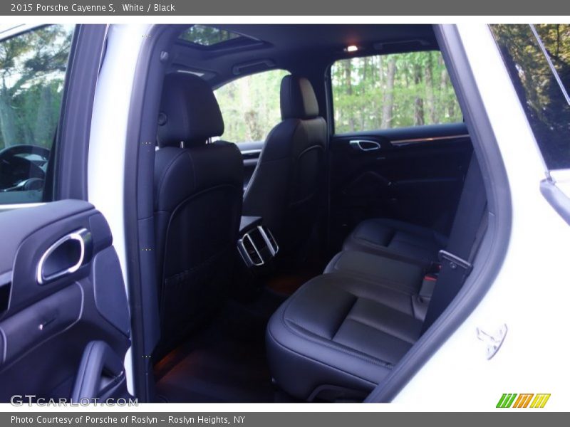White / Black 2015 Porsche Cayenne S