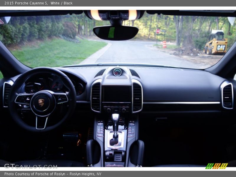 White / Black 2015 Porsche Cayenne S