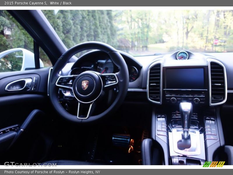 White / Black 2015 Porsche Cayenne S