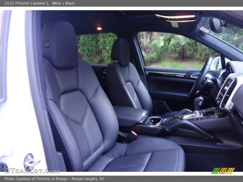 White / Black 2015 Porsche Cayenne S