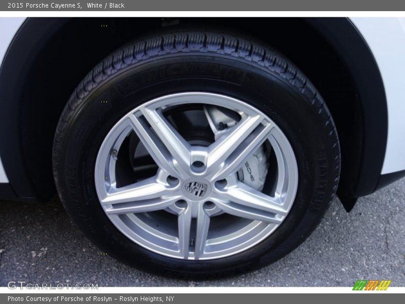 White / Black 2015 Porsche Cayenne S
