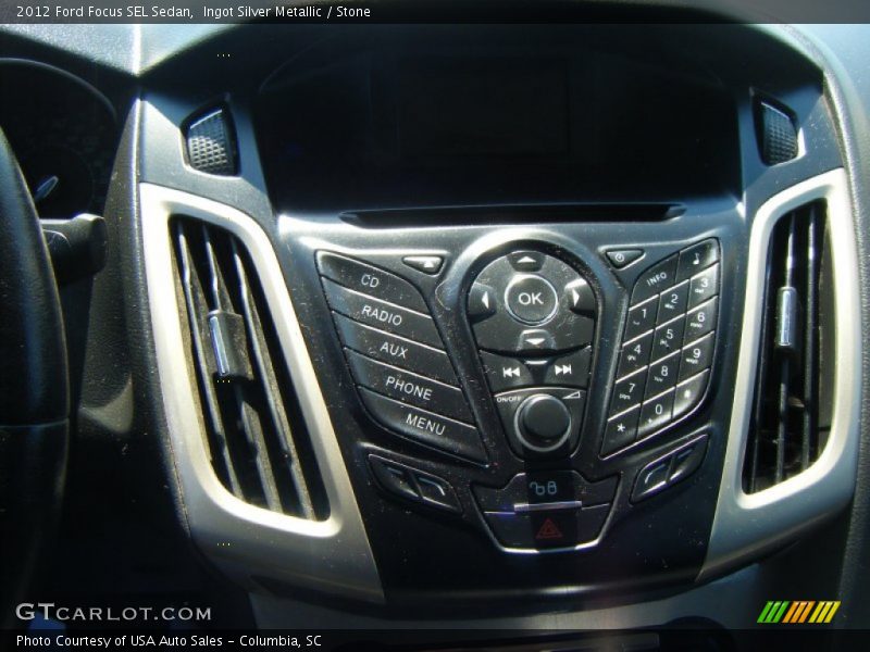 Ingot Silver Metallic / Stone 2012 Ford Focus SEL Sedan