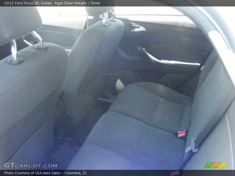 Ingot Silver Metallic / Stone 2012 Ford Focus SEL Sedan