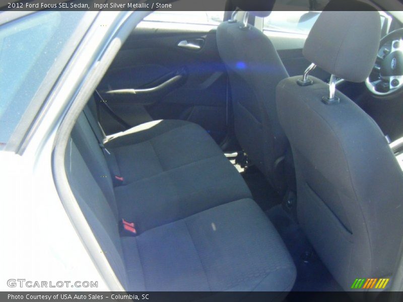Ingot Silver Metallic / Stone 2012 Ford Focus SEL Sedan