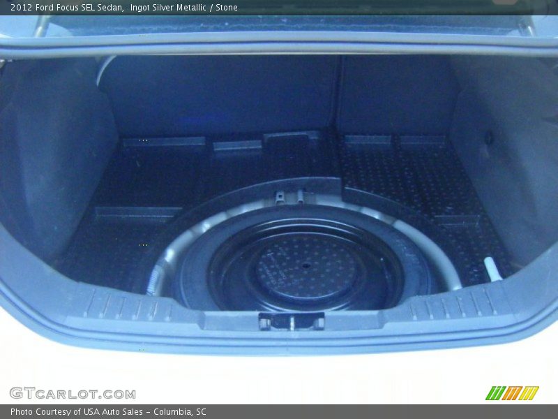 Ingot Silver Metallic / Stone 2012 Ford Focus SEL Sedan
