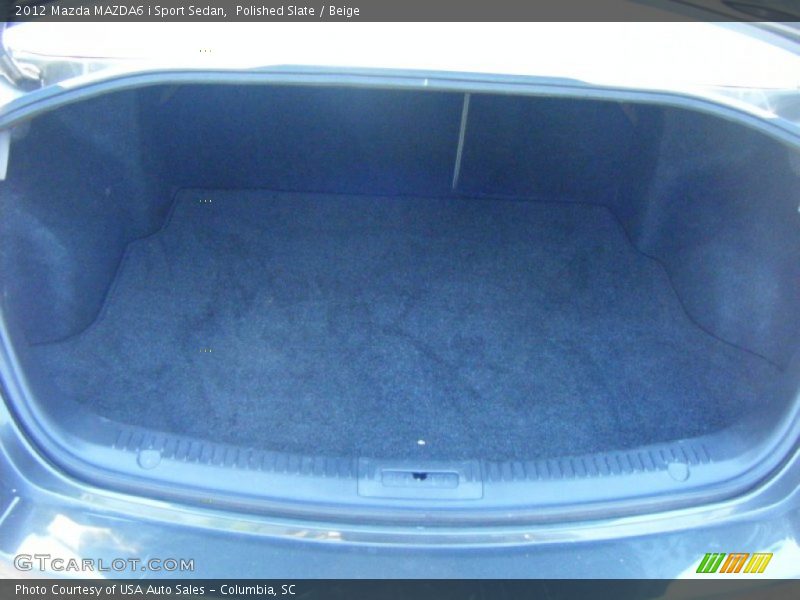Polished Slate / Beige 2012 Mazda MAZDA6 i Sport Sedan