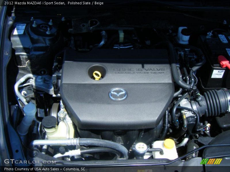 Polished Slate / Beige 2012 Mazda MAZDA6 i Sport Sedan