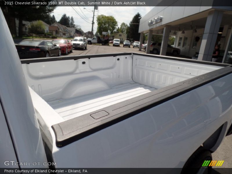 Summit White / Dark Ash/Jet Black 2015 Chevrolet Silverado 1500 WT Double Cab