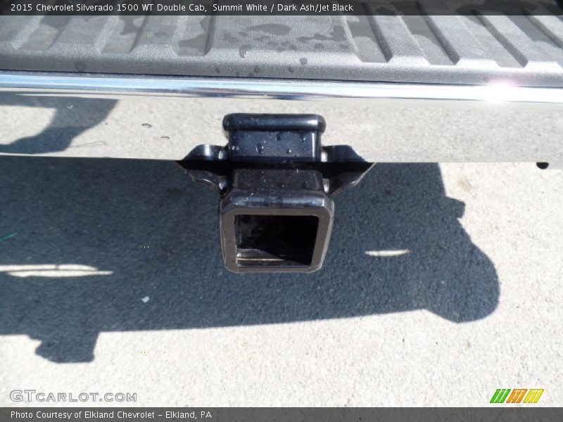 Summit White / Dark Ash/Jet Black 2015 Chevrolet Silverado 1500 WT Double Cab