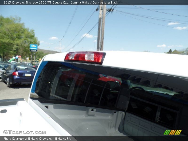 Summit White / Dark Ash/Jet Black 2015 Chevrolet Silverado 1500 WT Double Cab