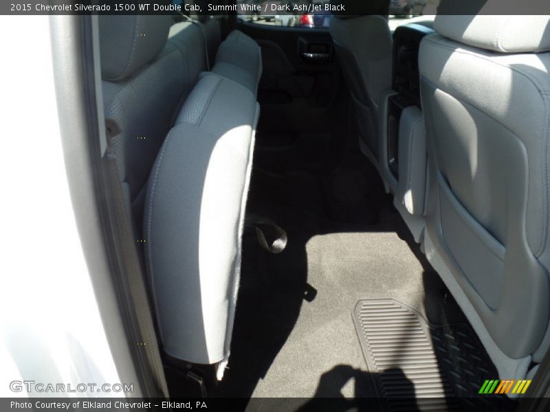 Summit White / Dark Ash/Jet Black 2015 Chevrolet Silverado 1500 WT Double Cab