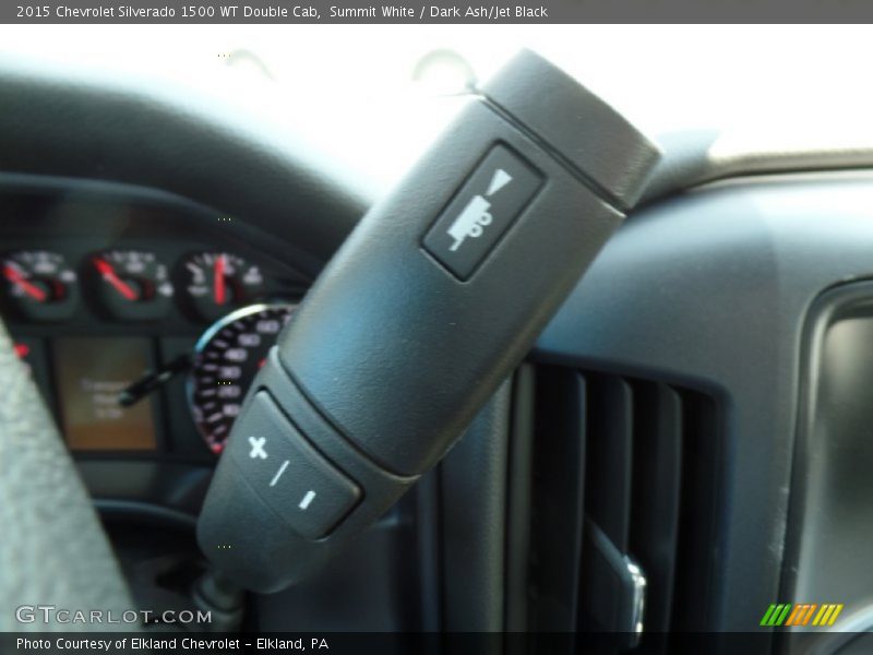 Summit White / Dark Ash/Jet Black 2015 Chevrolet Silverado 1500 WT Double Cab