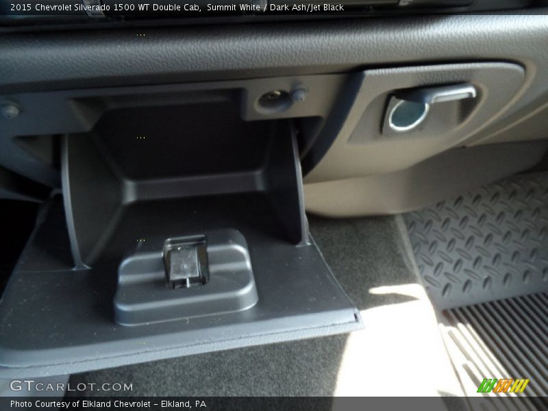Summit White / Dark Ash/Jet Black 2015 Chevrolet Silverado 1500 WT Double Cab