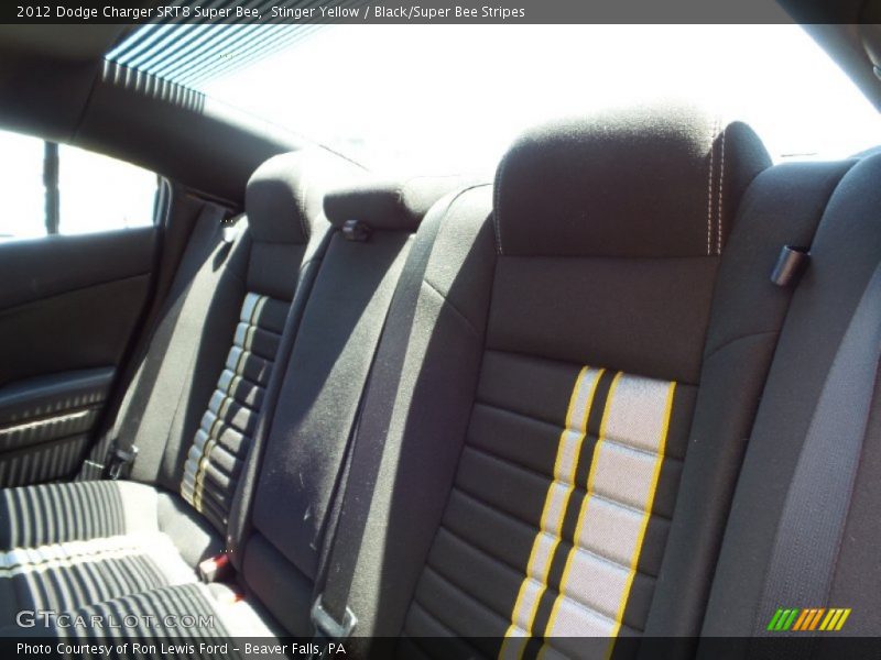 Stinger Yellow / Black/Super Bee Stripes 2012 Dodge Charger SRT8 Super Bee
