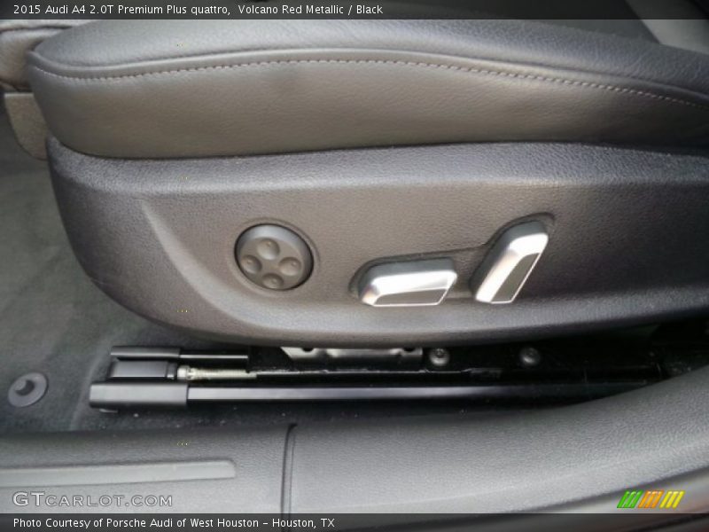 Volcano Red Metallic / Black 2015 Audi A4 2.0T Premium Plus quattro