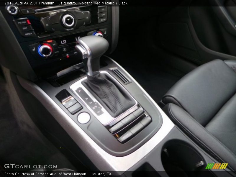 Volcano Red Metallic / Black 2015 Audi A4 2.0T Premium Plus quattro