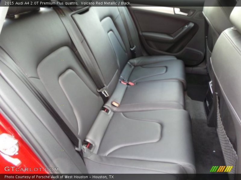 Volcano Red Metallic / Black 2015 Audi A4 2.0T Premium Plus quattro