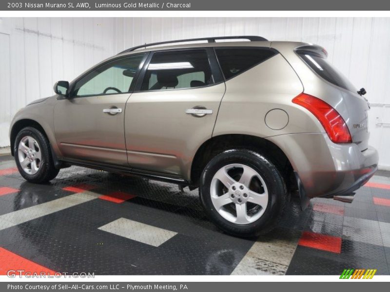 Luminous Gold Metallic / Charcoal 2003 Nissan Murano SL AWD