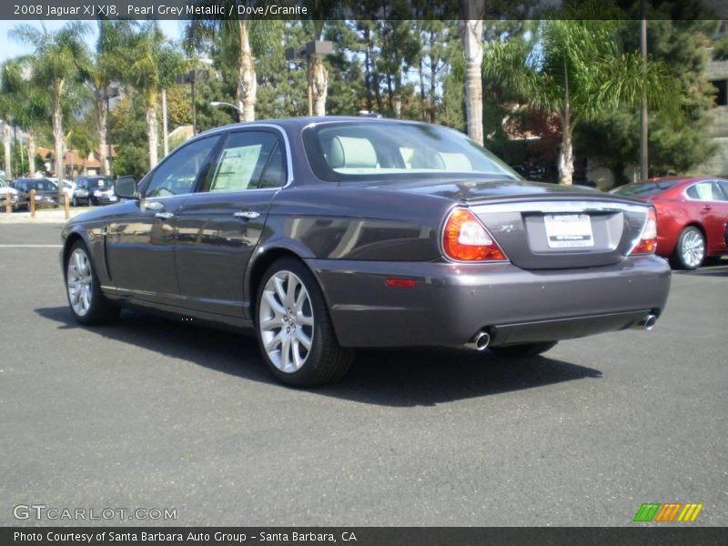 Pearl Grey Metallic / Dove/Granite 2008 Jaguar XJ XJ8